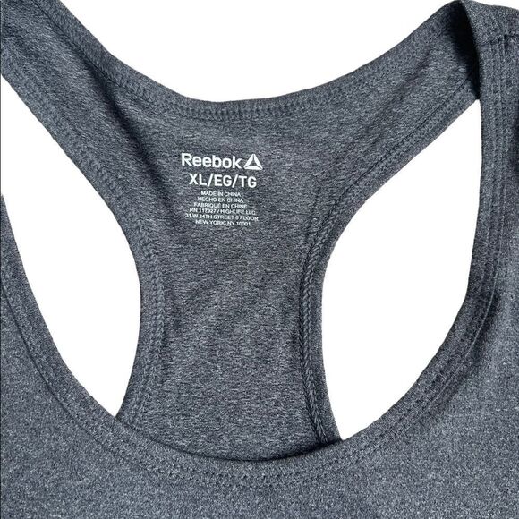 Heather Gray Reebok Women’s Legend Racerback Tank - Picture 11 of 12